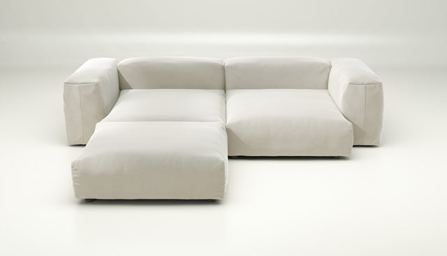 vetsak | Sofa Set 03 - suave - pearl | Modulares Sofa | 3.5 Sitzer | Big Sofa | Ecksofa