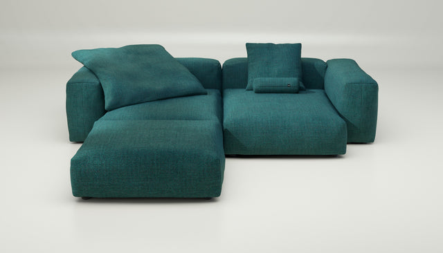 vetsak | Sofa Set 03 - pique - cedar | Modulares Sofa | 3.5 Sitzer | Big Sofa | Ecksofa