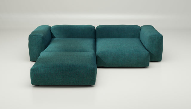 vetsak | Sofa Set 03 - pique - cedar | Modulares Sofa | 3.5 Sitzer | Big Sofa | Ecksofa