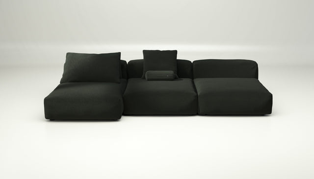 vetsak | Sofa Set 04 - loop loop - mousse | Modulares Sofa | 5 Sitzer | Big Sofa