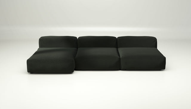 vetsak | Sofa Set 04 - loop loop - mousse | Modulares Sofa | 5 Sitzer | Big Sofa