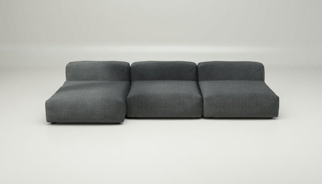 vetsak | Sofa Set 04 - pique - dark grey | Modulares Sofa | 5 Sitzer | Big Sofa