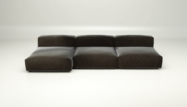 vetsak | Sofa Set 04 - suave - anthracite | Modulares Sofa | 5 Sitzer | Big Sofa