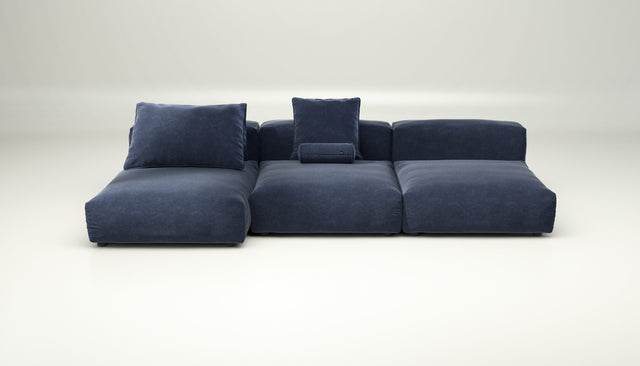 vetsak | Sofa Set 04 - suave - navy | Modulares Sofa | 5 Sitzer | Big Sofa