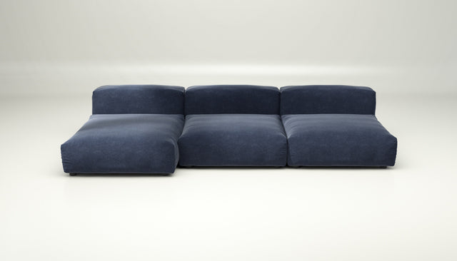 vetsak | Sofa Set 04 - suave - navy | Modulares Sofa | 5 Sitzer | Big Sofa