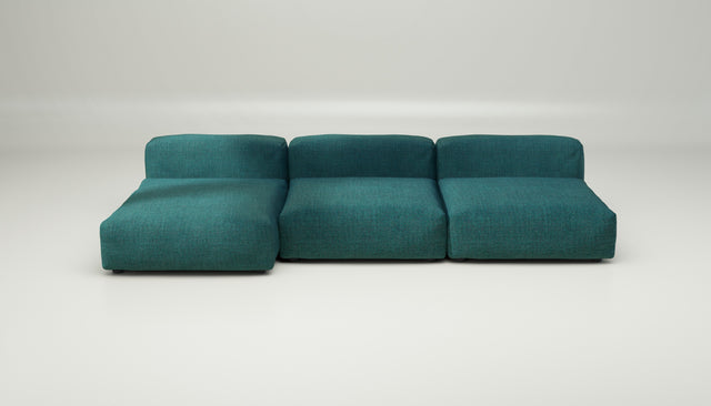 vetsak | Sofa Set 04 - pique - cedar | Modulares Sofa | 5 Sitzer | Big Sofa