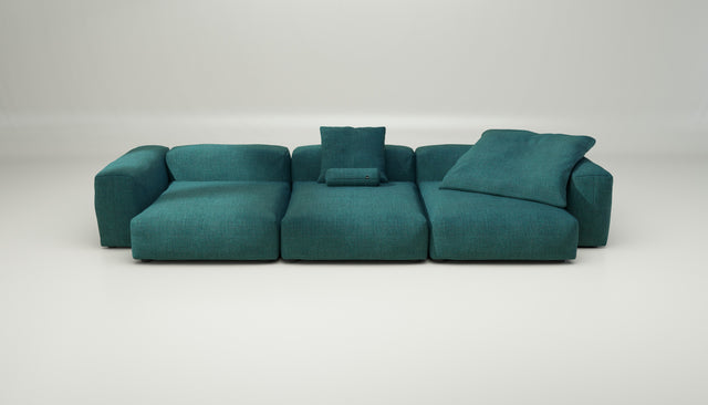 vetsak | Sofa Set 05 - pique - cedar | Modulares Sofa | 5 Sitzer | Big Sofa | Ecksofa
