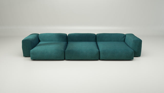 vetsak | Sofa Set 05 - pique - cedar | Modulares Sofa | 5 Sitzer | Big Sofa | Ecksofa