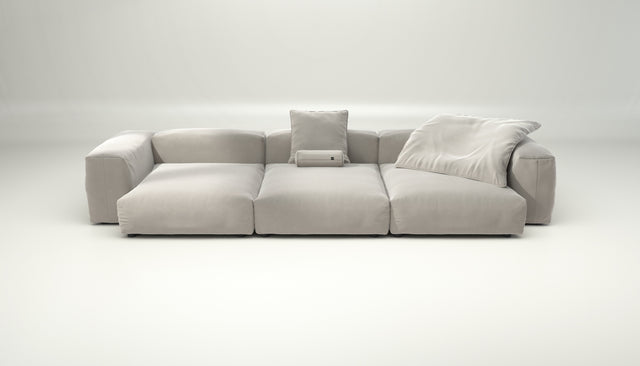 vetsak | Sofa Set 05 - suave - clay | Modulares Sofa | 5 Sitzer | Big Sofa | Ecksofa