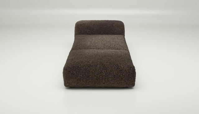 vetsak | Sofa Set 07 - Sun Lounger - doodle - cacao | Modulares Sofa | 2 Sitzer | Daybed | Chaiselounge