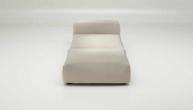 vetsak | Sofa Set 07 - Sun Lounger - pique - beige | Modular Sofa | 2 Seater | Daybed | Chaiselounge