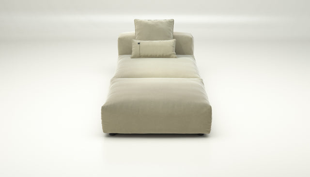 vetsak | Sofa Set 07 - Sun Lounger - suave - clay | Modulares Sofa | 2 Sitzer | Daybed | Chaiselounge