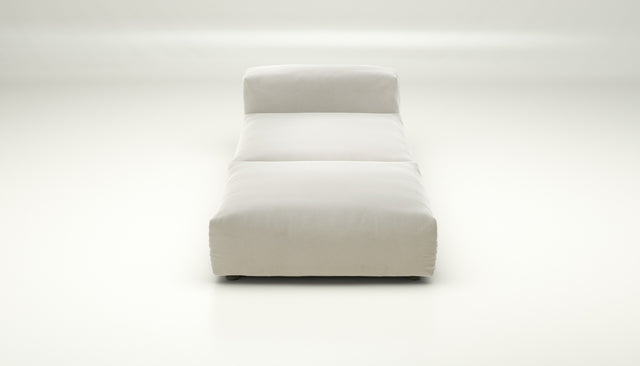 vetsak | Sofa Set 07 - Sun Lounger - suave - pearl | Modulares Sofa | 2 Sitzer | Daybed | Chaiselounge