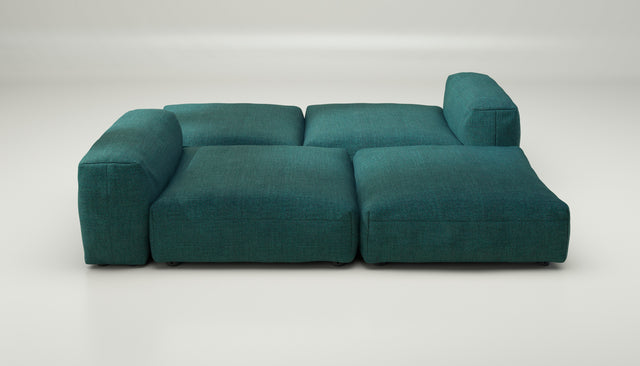 vetsak | Sofa Set 08 - Daybed - pique - cedar | Modulares Sofa | 6 Sitzer | Outdoor Island | Double lounger