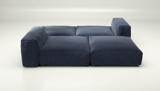 vetsak | Sofa Set 08 - Daybed - suave - navy | Modulares Sofa | 6 Sitzer | Outdoor Island | Double lounger