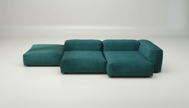 vetsak | Sofa Set 09 - The Island - pique - cedar | Modulares Sofa | 7 Sitzer | Sofa Island