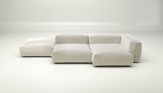 vetsak | Sofa Set 09 - The Island - suave - pearl | Modulares Sofa | 7 Sitzer | Sofa Island
