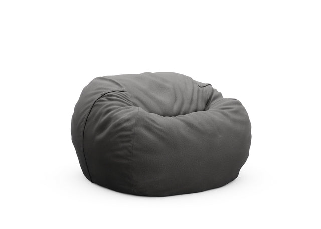 the beanbag - knit - dark grey