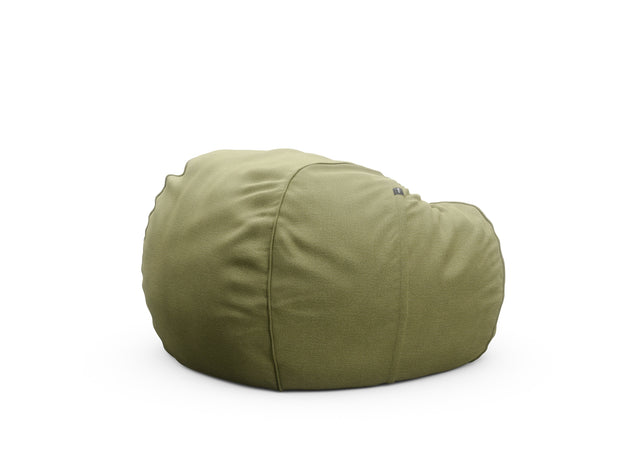 the beanbag - linen - olive