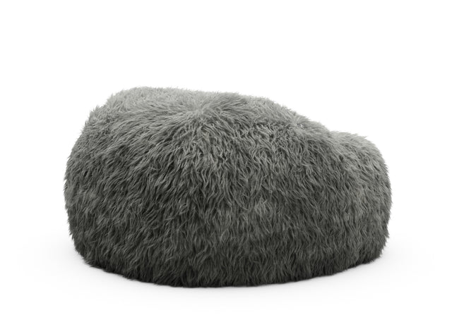 the jumbo beanbag - flokati - grey