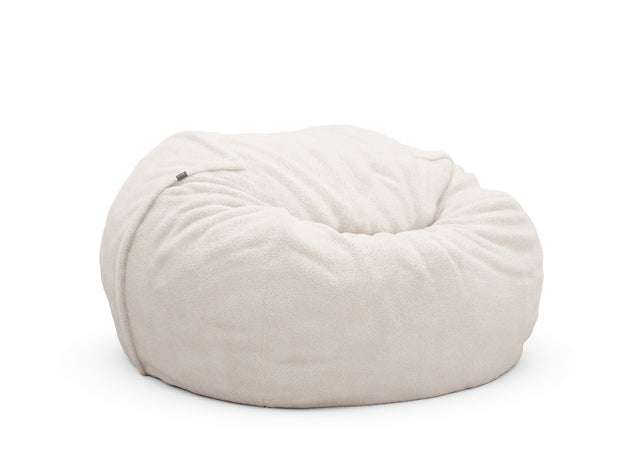 the jumbo beanbag - faux fur - beige