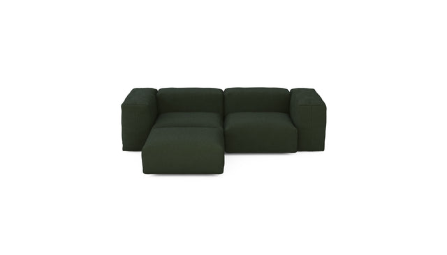 Preset three module chaise sofa - loop loop - mousse - 230cm x 199cm