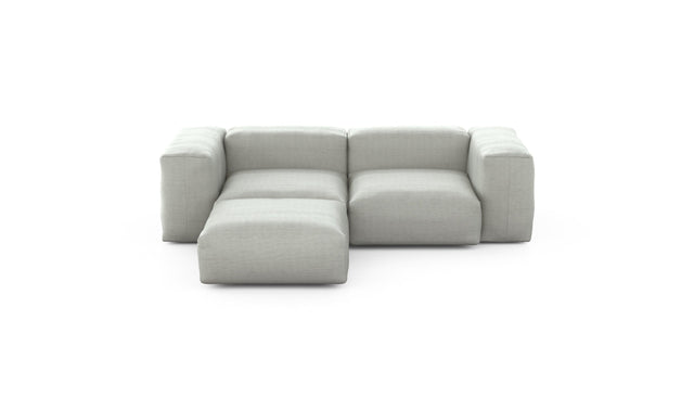 Preset three module chaise sofa - pique - light grey - 230cm x 199cm