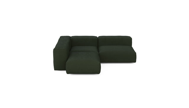 Preset three module corner sofa - loop loop - mousse - 220cm x 220cm