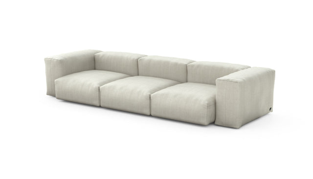 Preset three module sofa - herringbone - stone - 314cm x 115cm