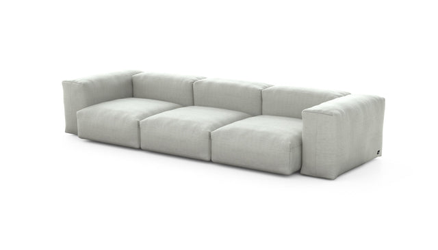 Preset three module sofa - pique - light grey - 314cm x 115cm