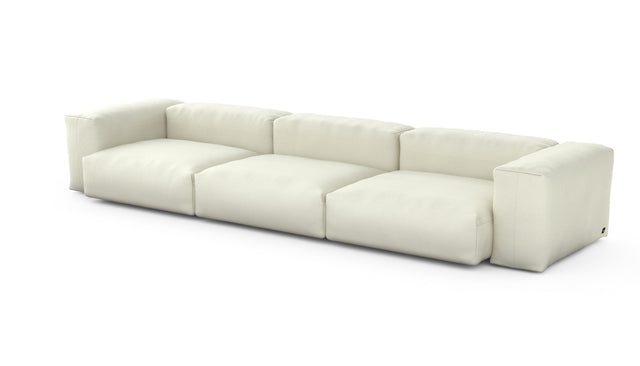 Preset three module sofa - pique - creme - 377cm x 115cm