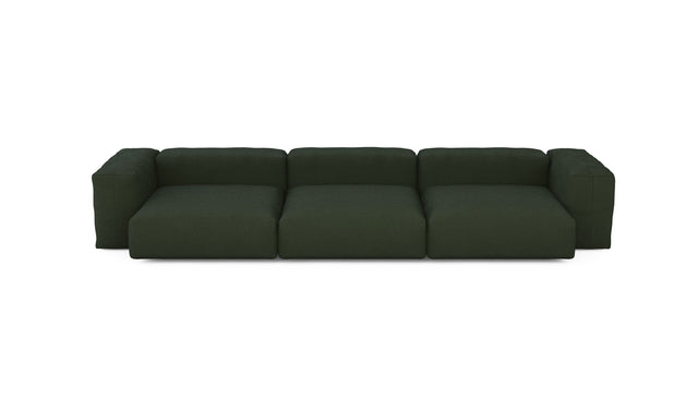 Preset three module sofa - loop loop - mousse - 377cm x 136cm