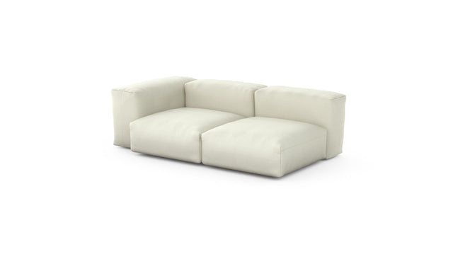 Preset two module chaise - pique - creme - 199cm x 115cm