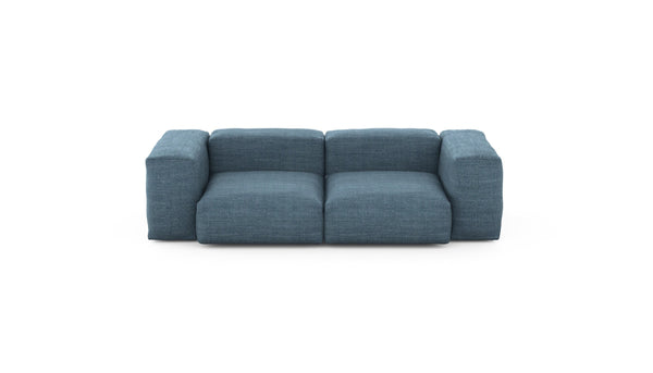 Preset two module sofa - pique - dark blue - 230cm x 115cm
