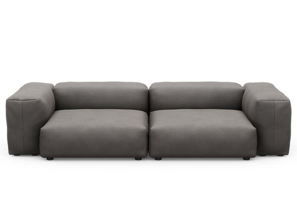 Preset two module sofa - canvas - dark grey - 272cm x 115cm