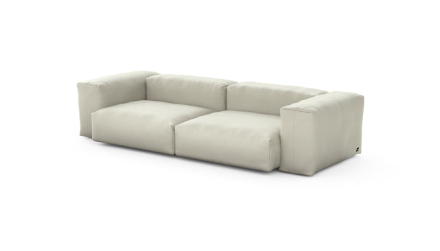 Preset two module sofa - pique - beige - 272cm x 115cm