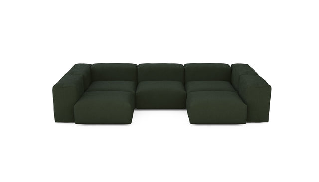 Preset U-shape sofa - loop loop - mousse - 314cm x 199cm