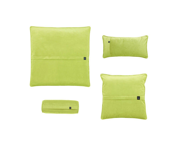 pillow bundle - velvet - lime