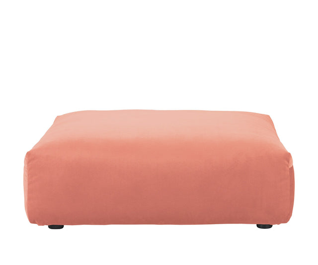 vetsak | Cover Sofa Seat XLarge - velvet - peach