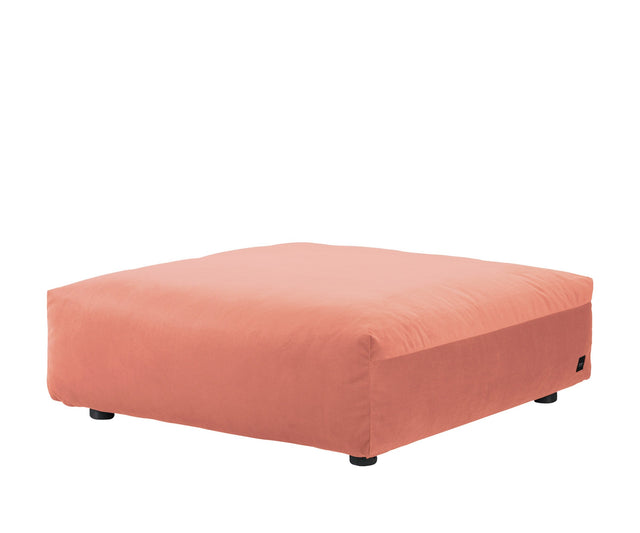 vetsak | Cover Sofa Seat XLarge - velvet - peach