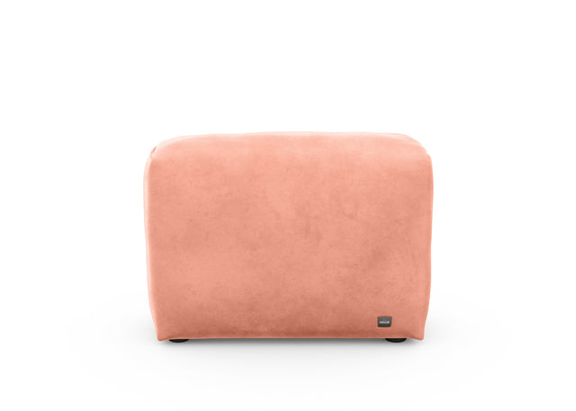 vetsak | Sofa Side Medium - velvet - peach