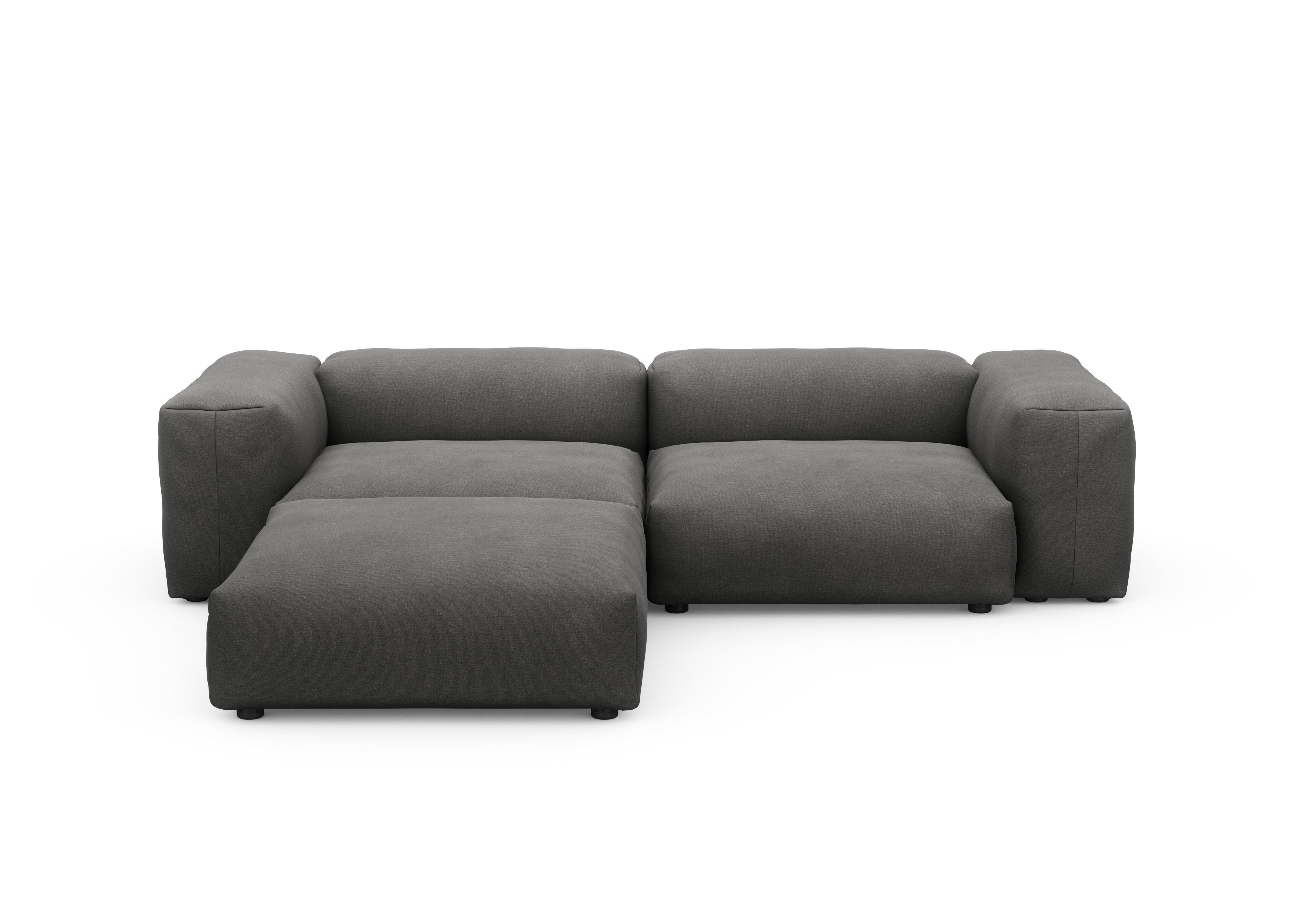 vetsak®-Corner Sofa L Linen anthracite