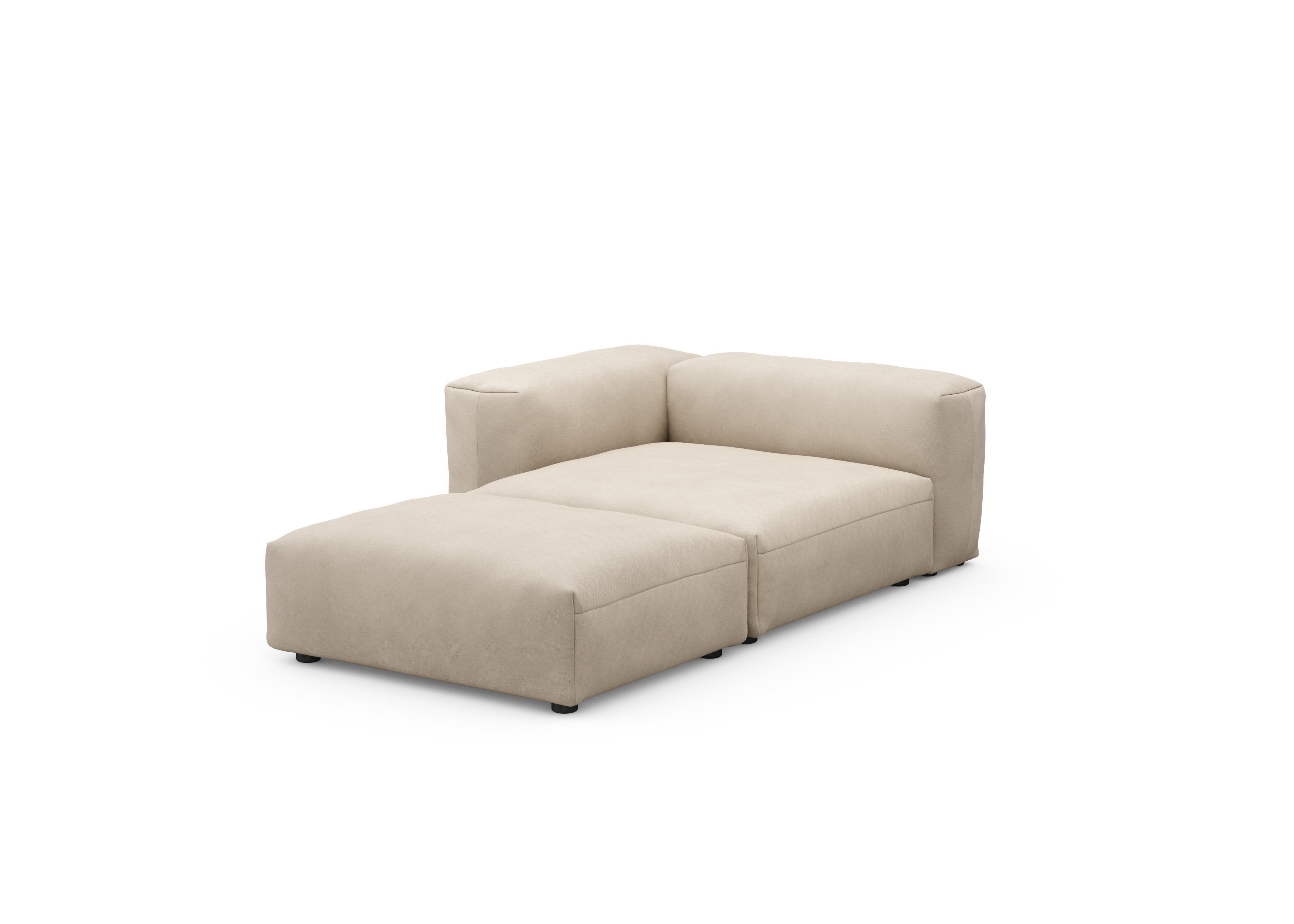 vetsak®-Sofa Daybed L Canvas beige