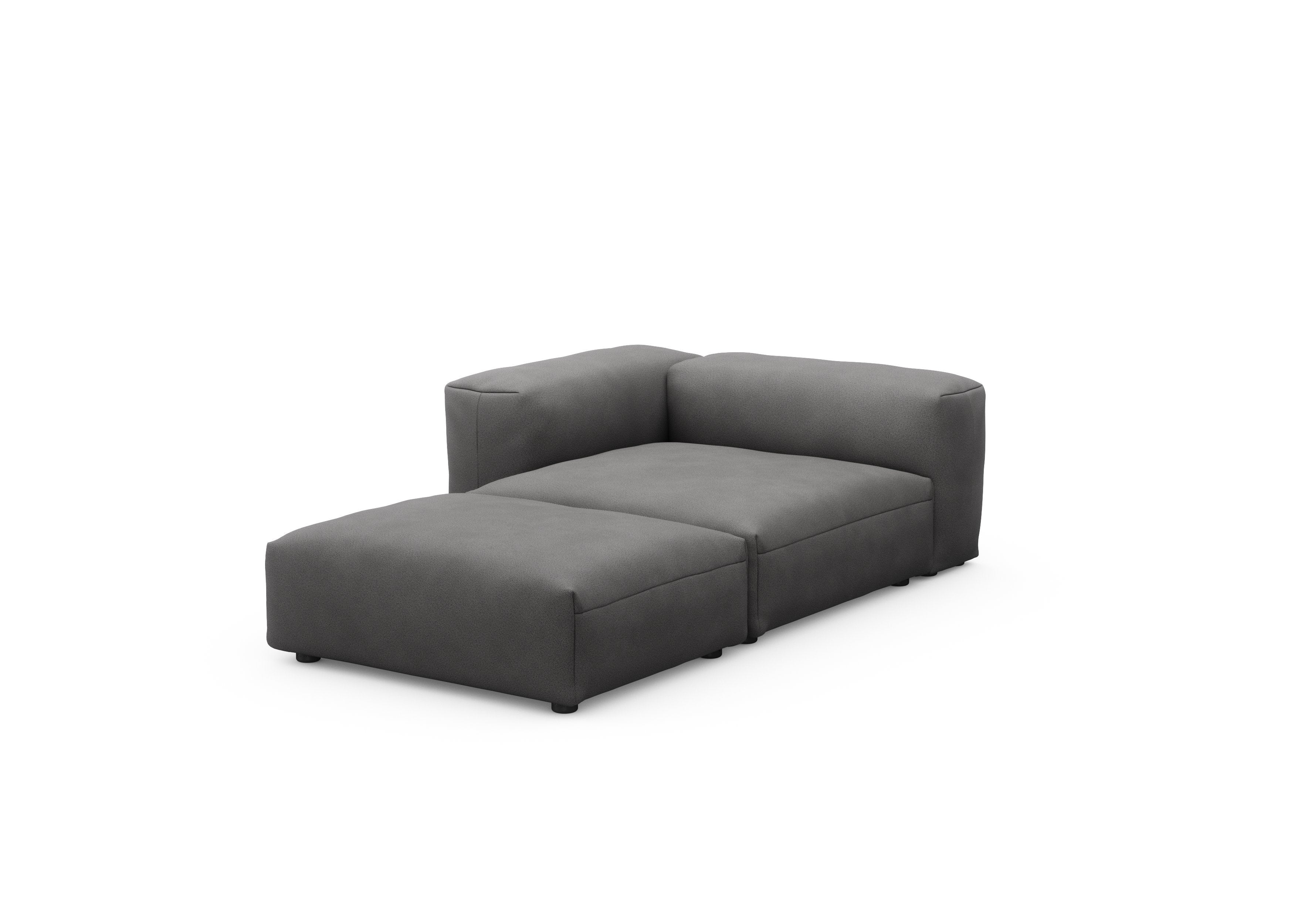 vetsak®-Sofa Daybed L Knit dark grey