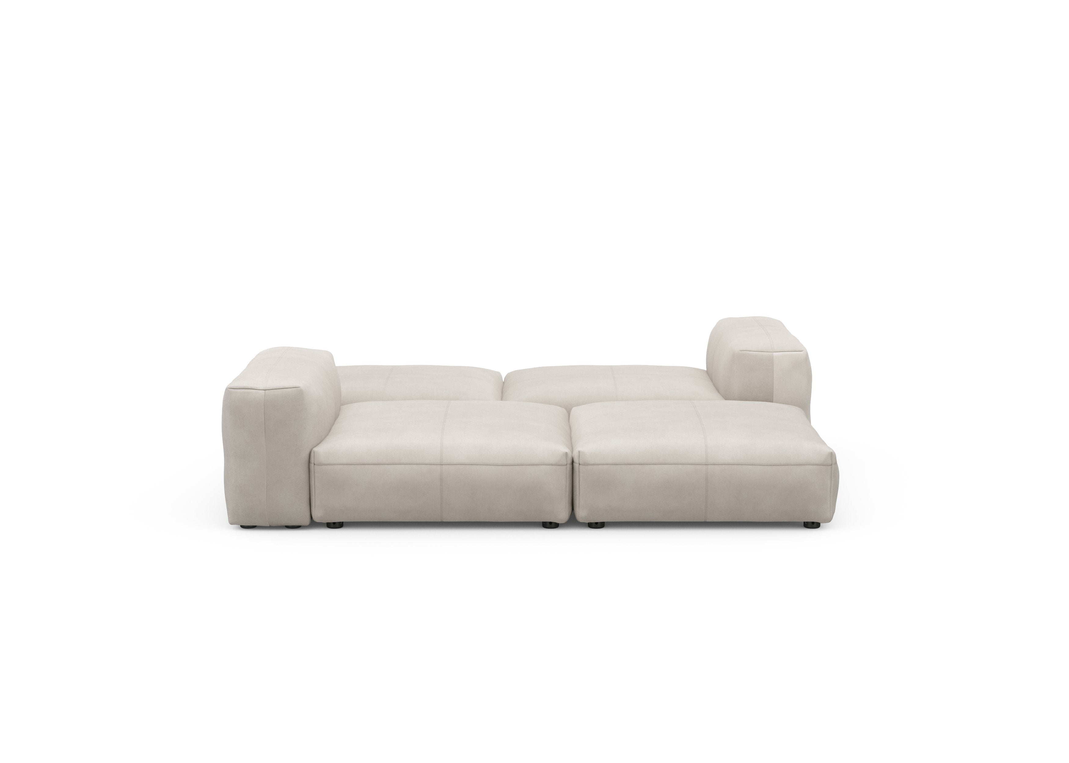 vetsak®-Sofa Loveseat L Leather light grey
