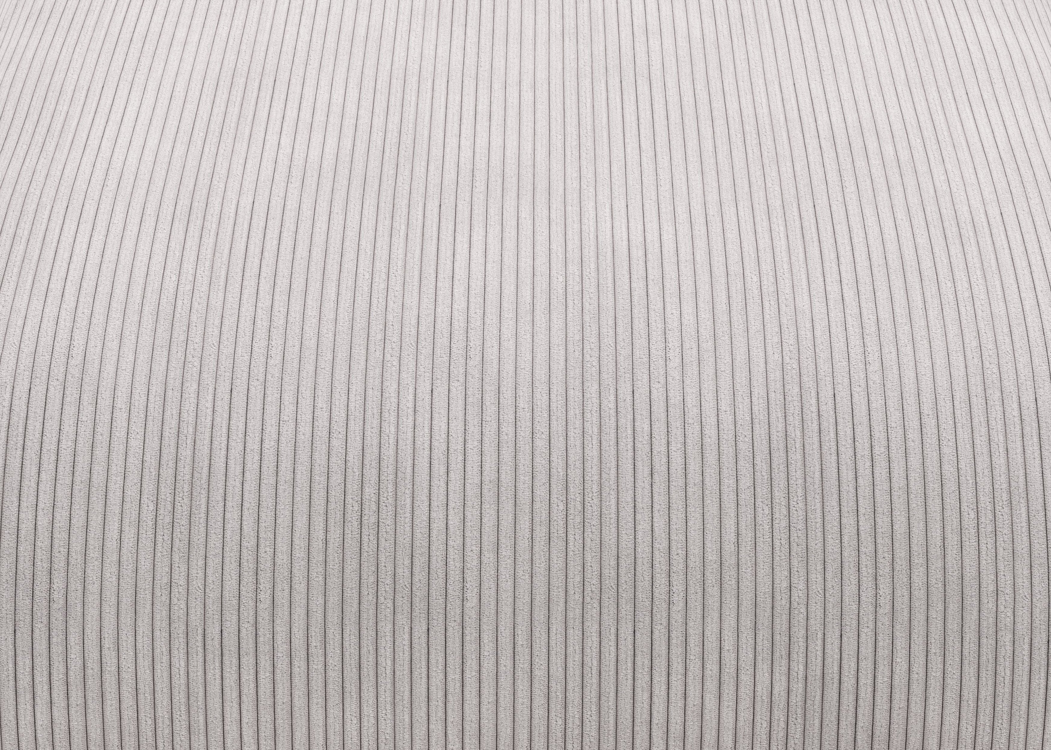 vetsak®-Three Seat Sofa S Cord Velours platinum