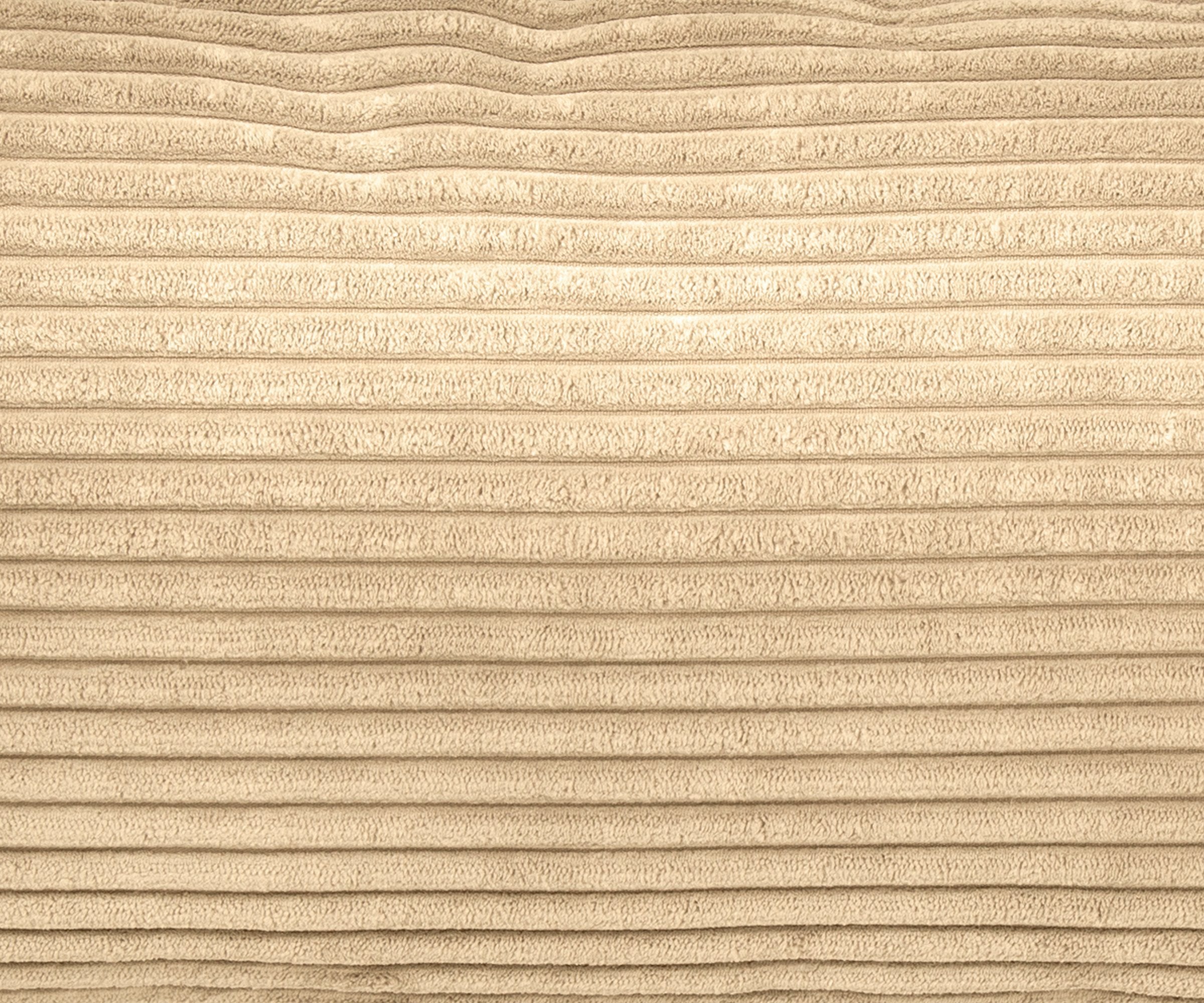 vetsak®-Two Seat Sofa L Cord Velours sand