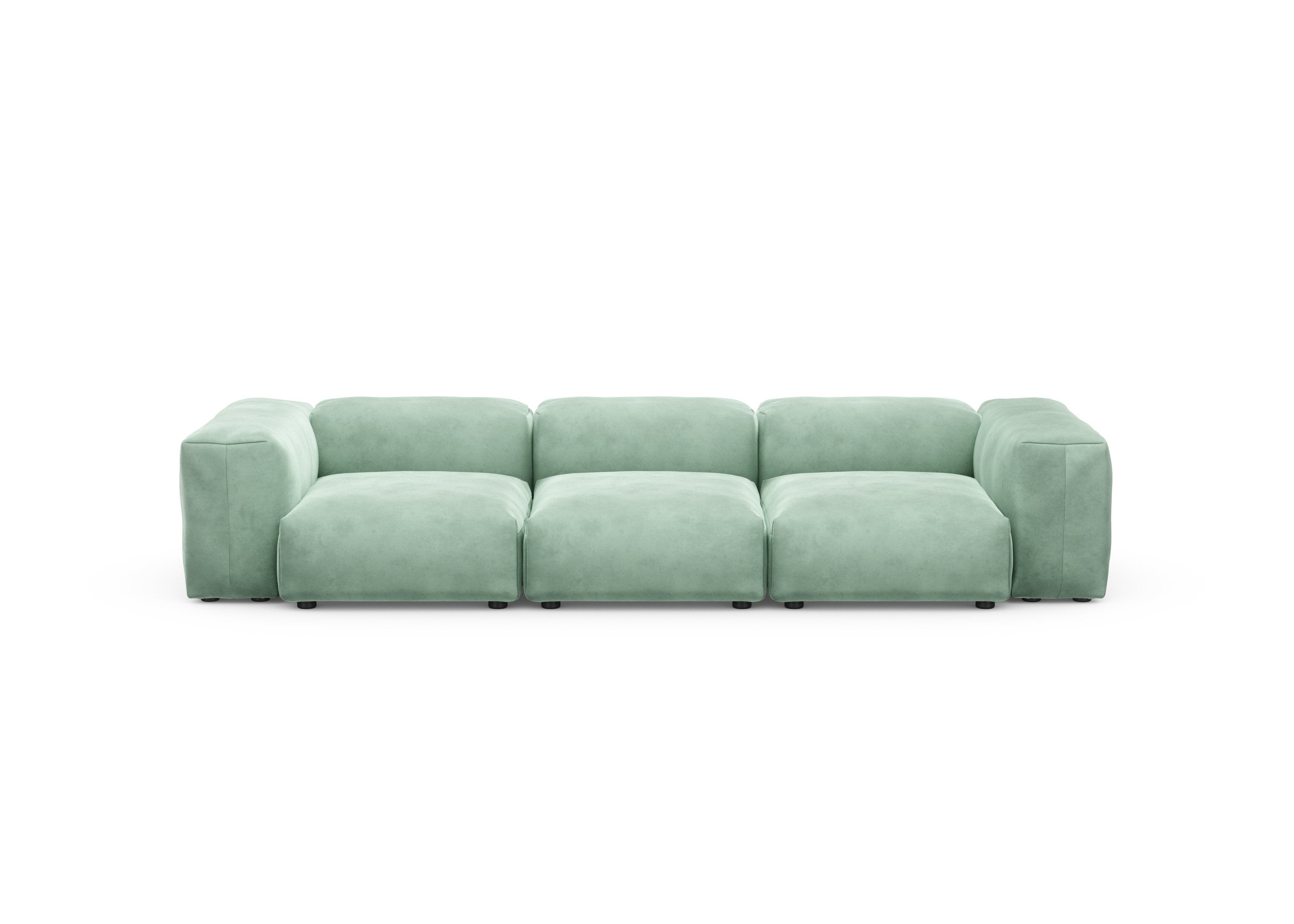 vetsak®-Three Seat Sofa S Velvet mint
