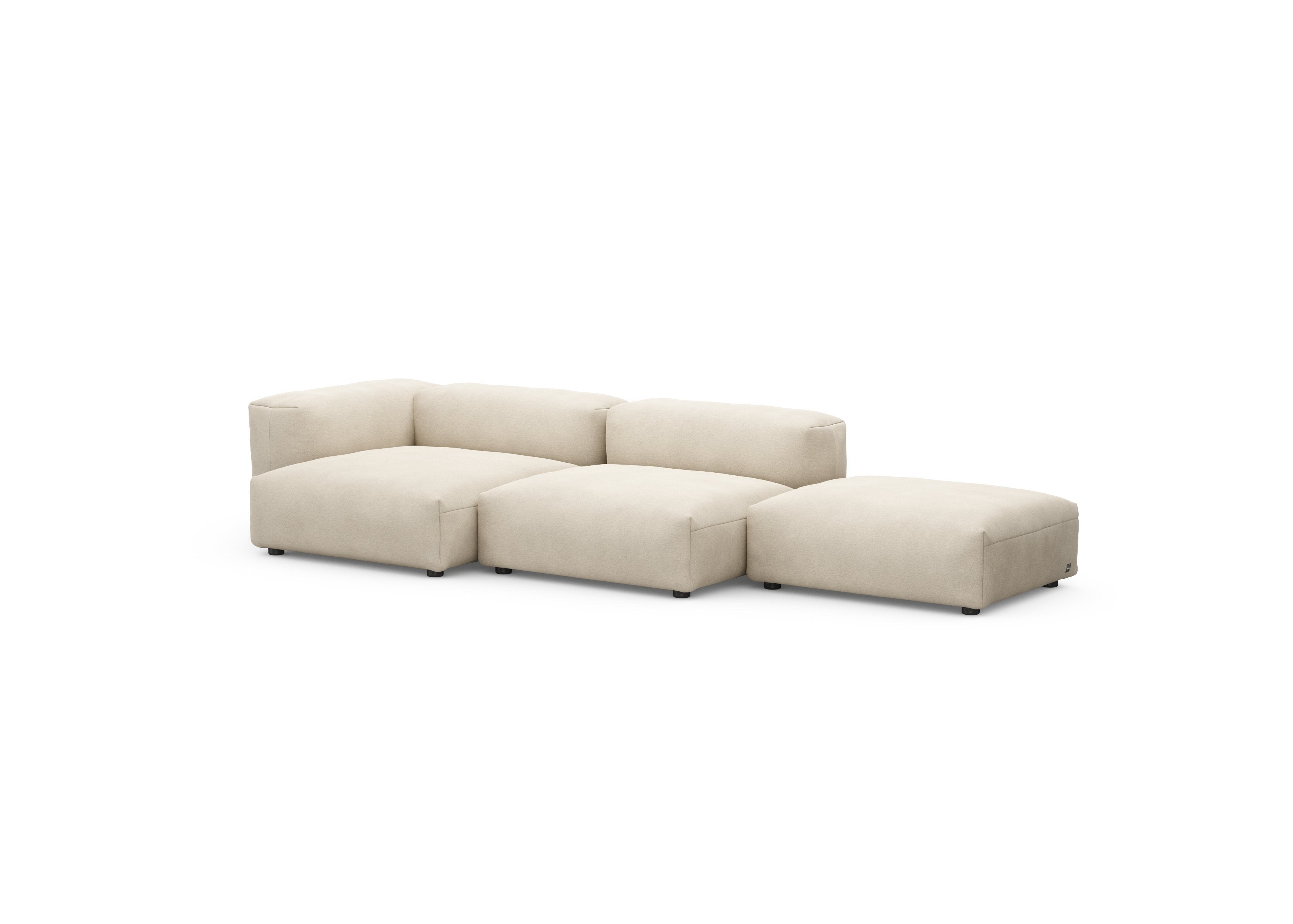 vetsak®-Three Seat Sofa L Linen platinum