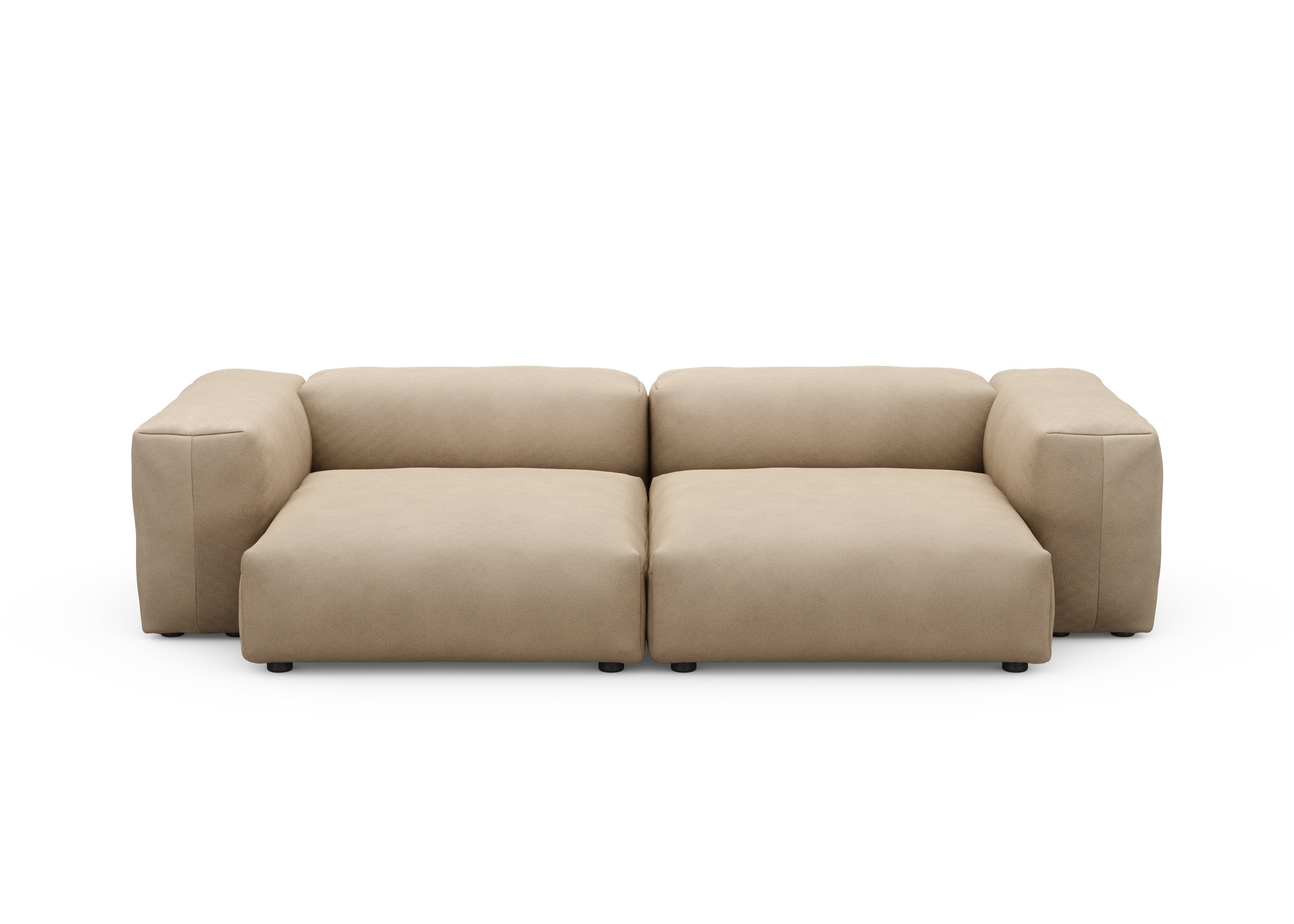 vetsak®-Two Seat Sofa L Canvas stone
